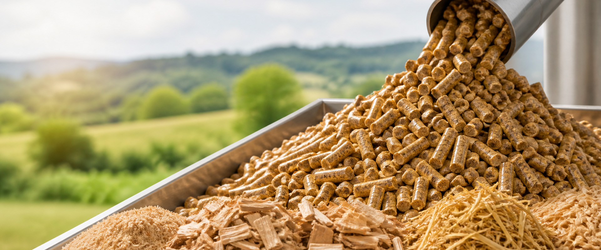 Biomass Fuel Pellet Production banner
