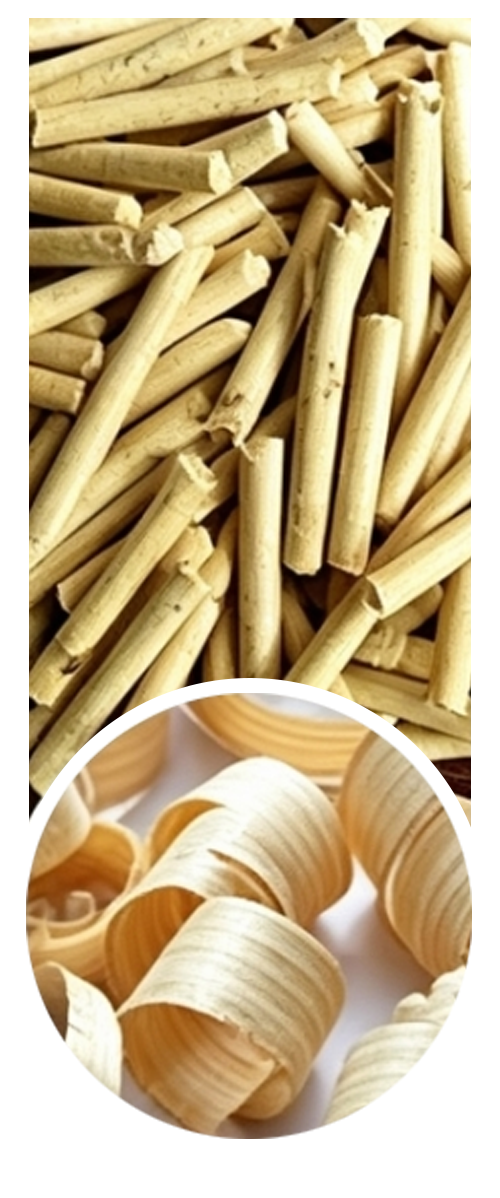 Wood shavings