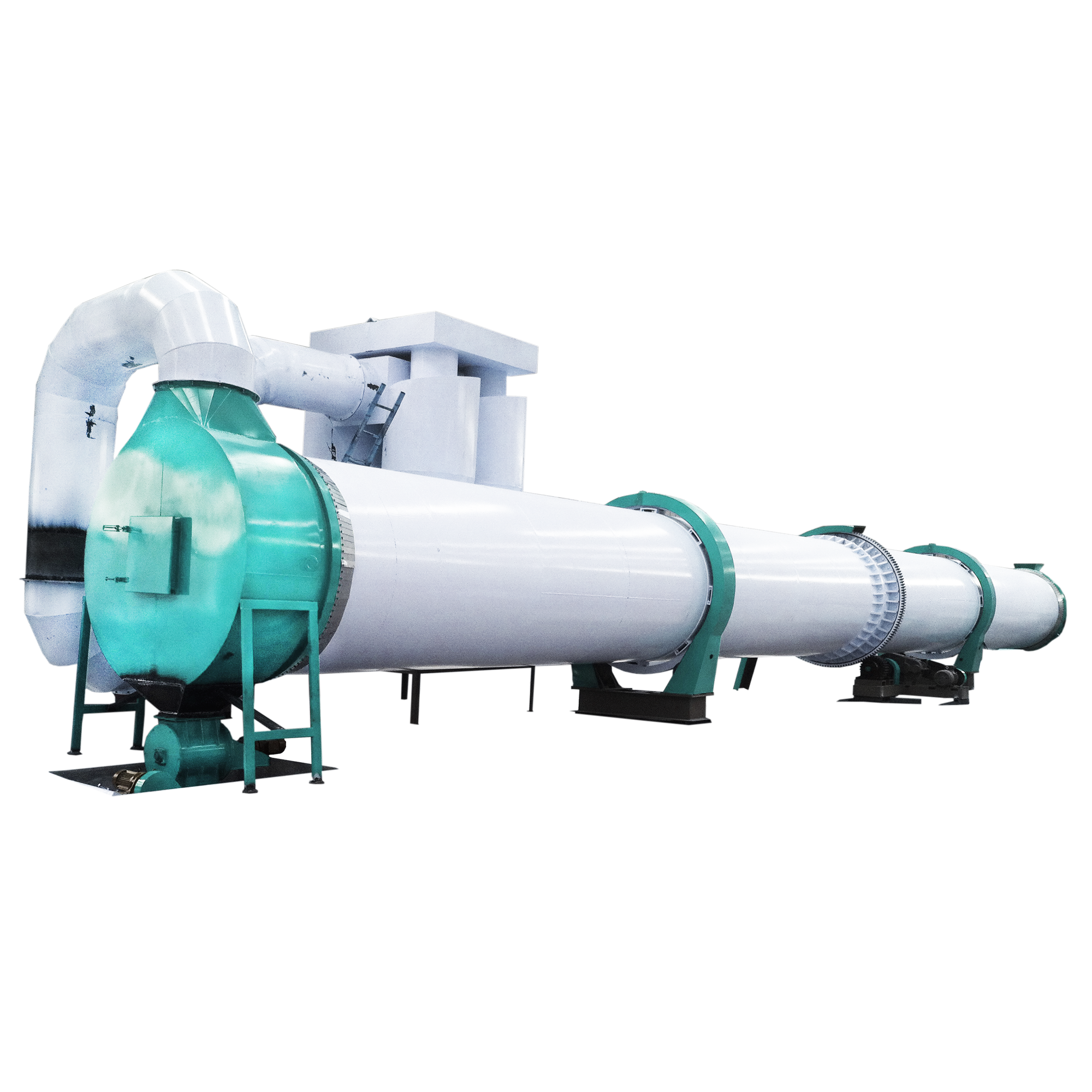 dryer for wood pellet line